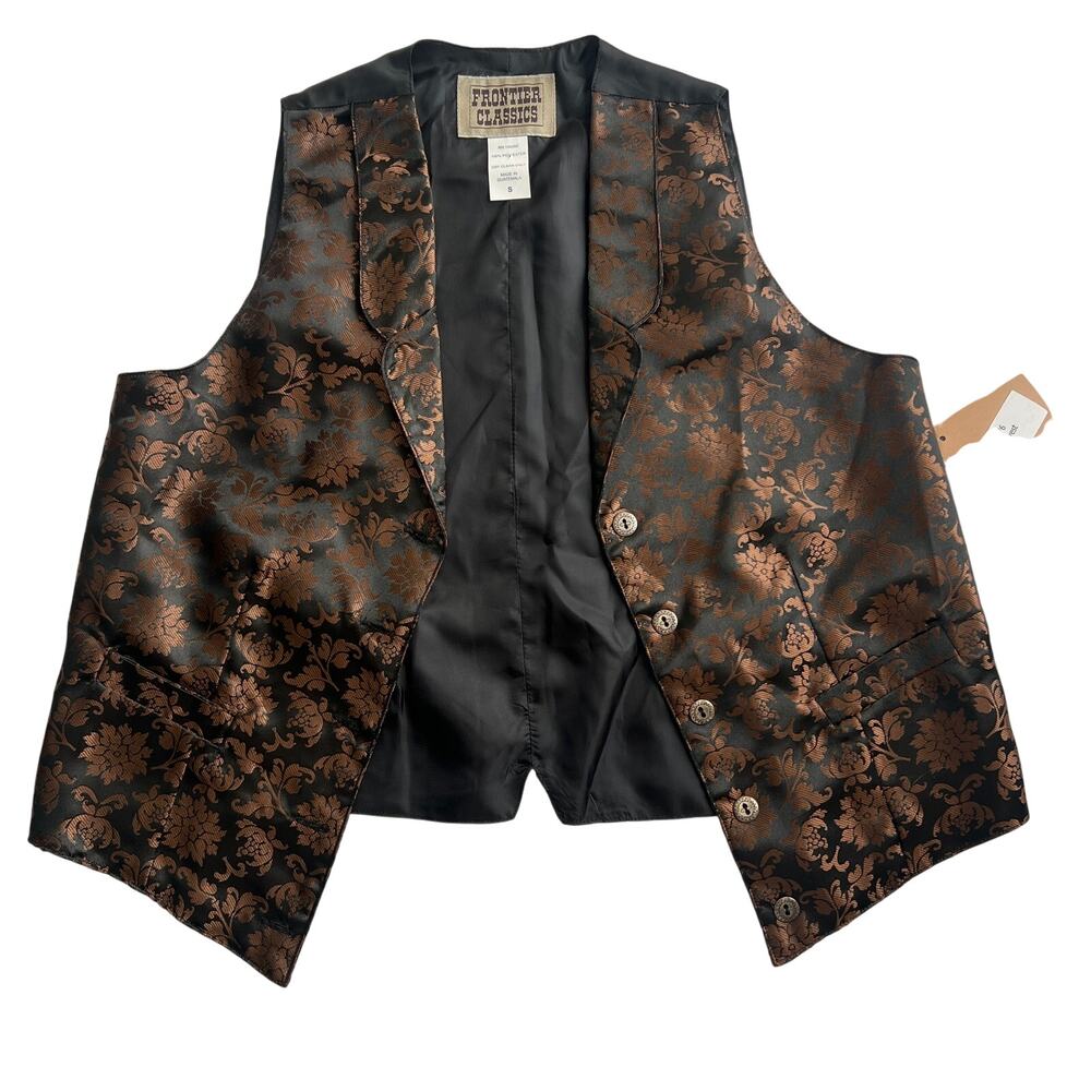 Miss Kitty Ladies Fancy Frontier Jacquard Western Saloon Keepers Vest